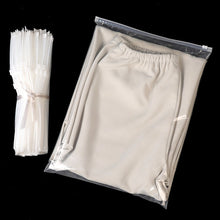 Charger l'image dans la galerie, PE Transparent Zipper Bag Double-sided 8 Silk 12 Silk Clothing Bag - giraffly