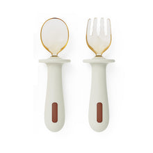 Load image into Gallery viewer, Baby Children Spoon Training Solid Food Spoon  -  giraffly

