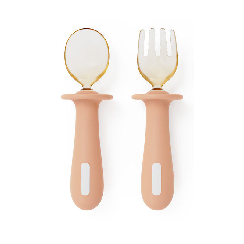 Baby Children Spoon Training Solid Food Spoon  -  giraffly