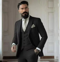 Load image into Gallery viewer, Men&#39;s Slim Fit Solid Color Business Suit Set  -  giraffly

