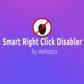 Smart Right Click Disabler - Shopify App Integration WebApss