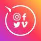 Social Media Icons - Shopify App Integration Elfsight